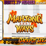 BUKTI JP MEMBER PASTIWIN777 BERMAIN GAME MAHJONG WAYS -PG SOFT