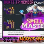 BUKTI JP MEMBER PASTIWIN777 BERMAIN SPELLMASTER -PRAGMATIC PLAY