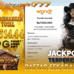 BUKTI JP BESAR MEMBER PASTIWIN777 – WILD BOUNTY SHOWDOWN – PGSOFT
