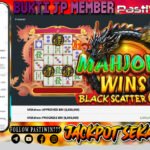 BUKTI JP MEMBER PASTIWIN777 BERMAIN MAHJONG WINS 3 BLACK SCATTER-PRAGMATIC PLAY