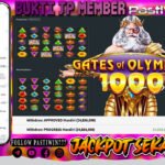 BUKTI JP MEMBER PASTIWIN777 BERMAIN GATE OF OLYMPUS 1000 -PRAGMATIC PLAY