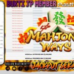 BUKTI JP MEMBER PASTIWIN777 BERMAIN GAME MAHJONG WAYS -PG SOFT
