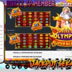BUKTI JP MEMBER PASTIWIN777 BERMAIN GATE OF OLYMPUS SUPER SCATTER -PRAGMATIC PLAY