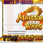 BUKTI JP MEMBER PASTIWIN777 BERMAIN GAME MAHJONG WAYS -PG SOFT