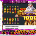 BUKTI JP MEMBER PASTIWIN777 BERMAIN GATE OF OLYMPUS 1000 -PRAGMATIC PLAY