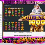 BUKTI JP MEMBER PASTIWIN777 BERMAIN GATE OF OLYMPUS 1000 -PRAGMATIC PLAY