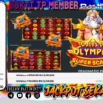 BUKTI JP MEMBER PASTIWIN777 BERMAIN GATE OF OLYMPUS SUPER SCATTER -PRAGMATIC PLAY
