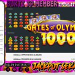 BUKTI JP MEMBER PASTIWIN777 BERMAIN GATE OF OLYMPUS 1000 -PRAGMATIC PLAY