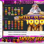 BUKTI JP MEMBER PASTIWIN777 BERMAIN GATE OF OLYMPUS 1000 -PRAGMATIC PLAY
