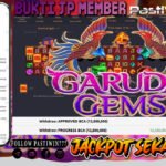 BUKTI JP MEMBER PASTIWIN777 BERMAIN GAME GARUDA GEMS -PG SOFT