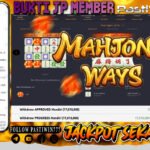 BUKTI JP MEMBER PASTIWIN777 BERMAIN GAME MAHJONG WAYS -PG SOFT