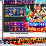 BUKTI JP MEMBER PASTIWIN777 BERMAIN STARLIGHT PRINCESS SUPER SCATTER -PRAGMATIC PLAY