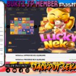 BUKTI JP MEMBER PASTIWIN777 BERMAIN GAME LUCKY NEKO -PG SOFT
