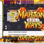 BUKTI JP MEMBER PASTIWIN777 BERMAIN GAME MAHJONG WAYS -PG SOFT