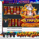 BUKTI JP MEMBER PASTIWIN777 BERMAIN GATE OF OLYMPUS SUPER SCATTER -PRAGMATIC PLAY
