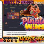 BUKTI JP MEMBER PASTIWIN777 BERMAIN GAME PINATA WINS -PG SOFT