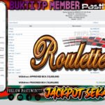 BUKTI JP MEMBER PASTIWIN777 BERMAIN ROULETTE – LIVE GAME PRAGMATIC PLAY