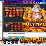BUKTI JP MEMBER PASTIWIN777 BERMAIN GATE OF OLYMPUS SUPER SCATTER -PRAGMATIC PLAY