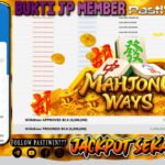 BUKTI JP MEMBER PASTIWIN777 BERMAIN GAME MAHJONG WAYS -PG SOFT