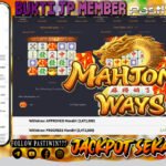 BUKTI JP MEMBER PASTIWIN777 BERMAIN GAME MAHJONG WAYS -PG SOFT
