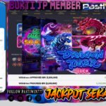BUKTI JP MEMBER PASTIWIN777 BERMAIN GAME DRAGON TIGER LUCK -PG SOFT