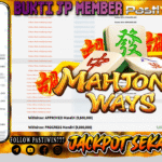 BUKTI JP MEMBER PASTIWIN777 BERMAIN GAME MAHJONG WAYS -PG SOFT