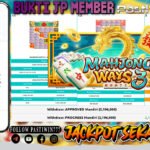 BUKTI JP MEMBER PASTIWIN777 BERMAIN GAME MAHJONG WAYS 3+-5G GAMES