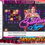 BUKTI JP MEMBER PASTIWIN777 BERMAIN GAME COCKTAIL NIGHTS -PG SOFT