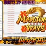 BUKTI JP MEMBER PASTIWIN777 BERMAIN GAME MAHJONG WAYS -PG SOFT