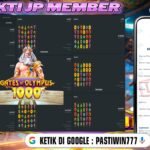 BUKTI JP BESAR MEMBER PASTIWIN777 โ GATES OF OLYMPUS 1000 โ PRAGMATIC PLAY