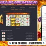 BUKTI JP PASTIWIN777 BUKTI JP MEMBER PASTIWIN777 – MAHJONG WAYS – PGSOFT
