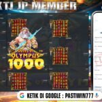 BUKTI JP BESAR MEMBER PASTIWIN777 โ GATES OF OLYMPUS 1000 โ PRAGMATIC PLAY